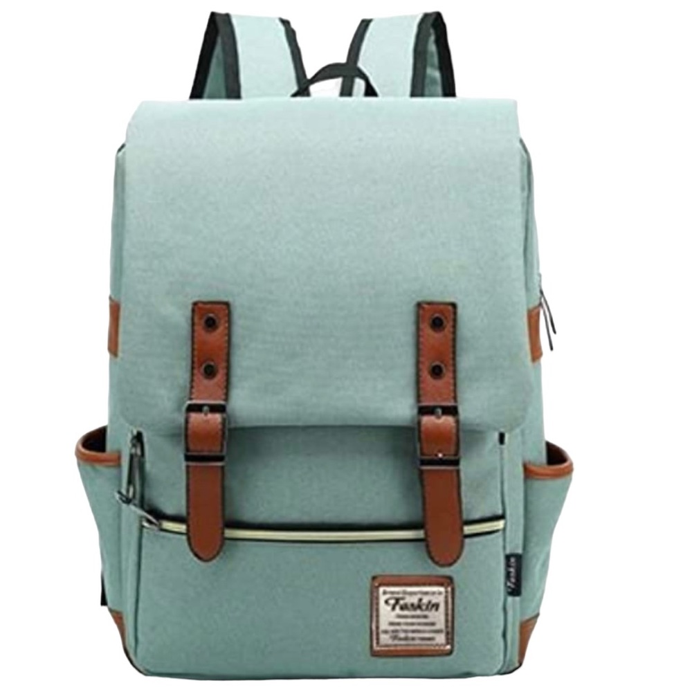 Feskin
Slim Laptop Backpack for Women, Fashion Travel School Bookbag